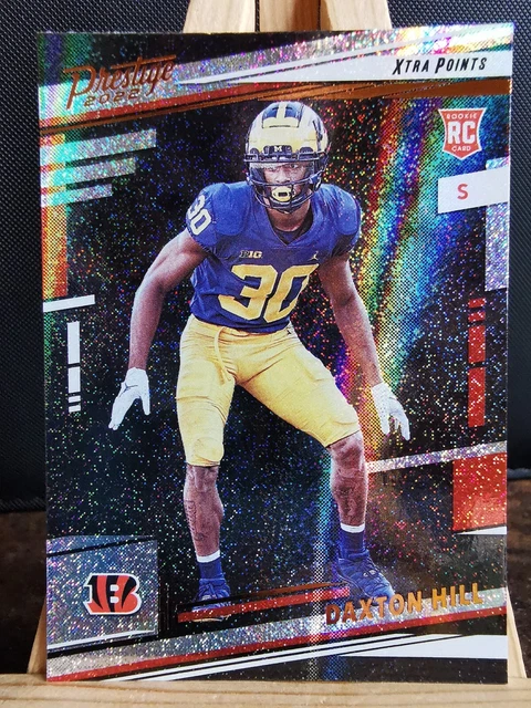 2022 Panini Prestige DAXTON HILL Galaxy RC Rookie #342 Cincinnati Bengals