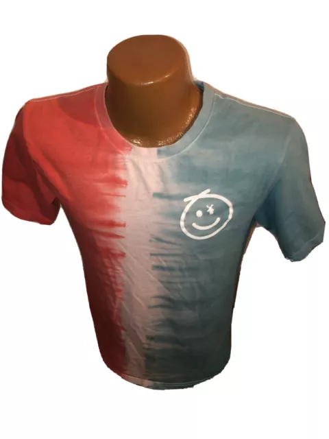 Dutch Bros Coffee Tee T Shirt Tie Dye Edition Smiley Face Adult Size S Small