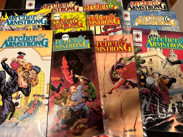 Archer & Armstrong (1992) Valiant Comic Lot # 15-25 run 11 Issues VF/NM