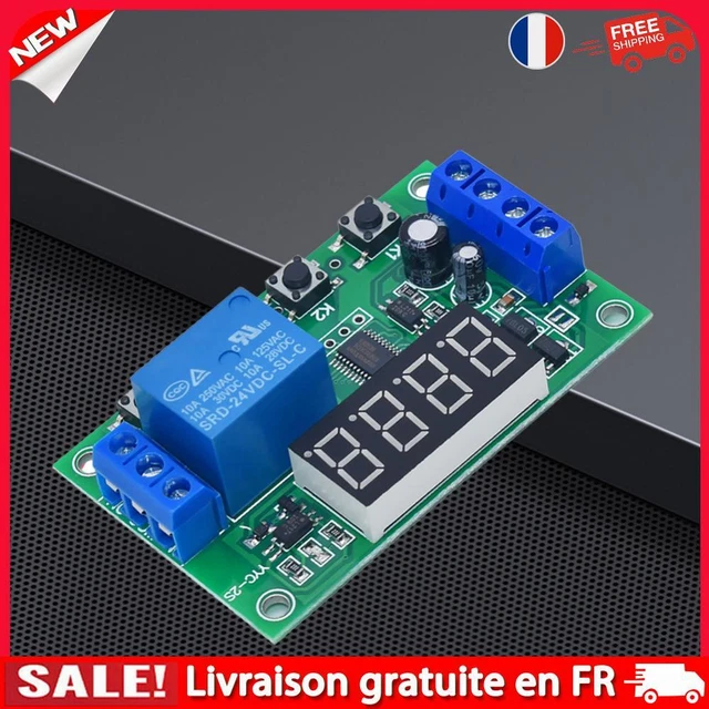 # DELAY RELAY Module Programmable Relay Module Cycle Timer Delay Switch ...