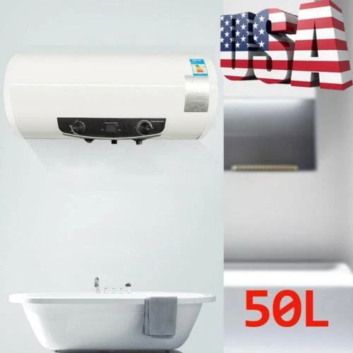 50L 13Gallon Electric Hot Water Heater Fast Quick Heat Tank Bathroom Heating US