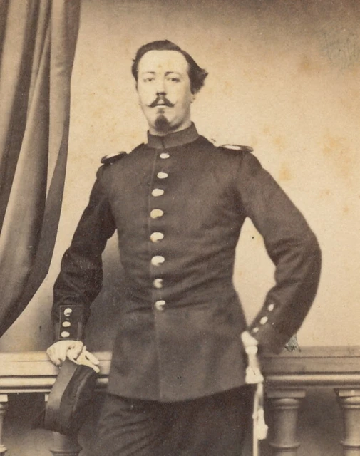 CDV - wohl Baden Soldat - 1860er