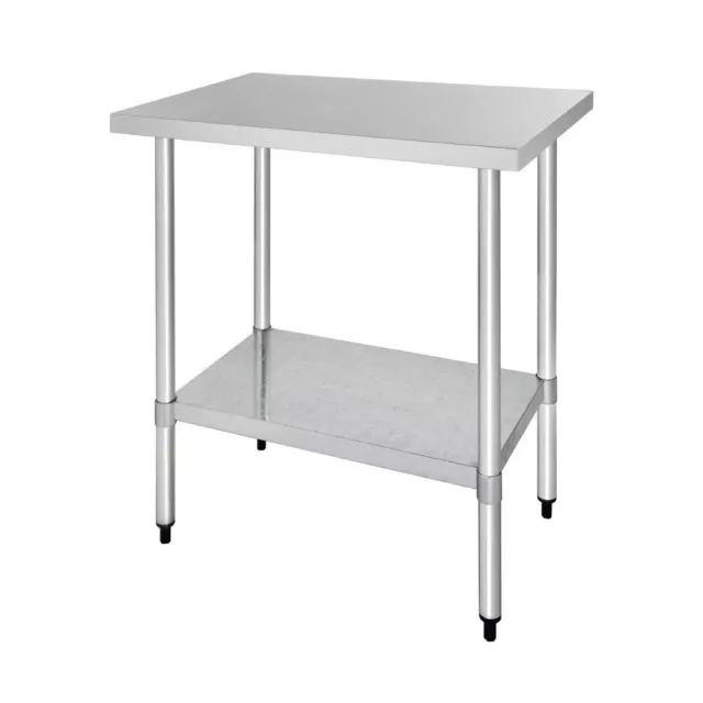 Kitchen Work Bench Stainless Steel with Undershelf Commercial 700x900x900mm