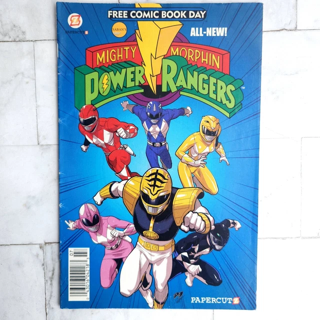 MIGHTY MORPHIN POWER Rangers Comic Free Comic Boom Day Papercutz 2014 ...