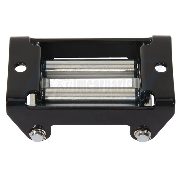 1X 4-1/4" Bolt Pattern Winch Roller Fairlead 4 Way Roller Cable Guide