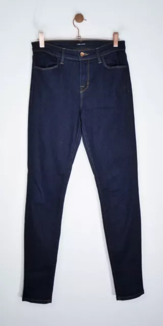 J Brand 23110 Maria - High Rise Skinny Super Stretch Jeans in After Dark - 26