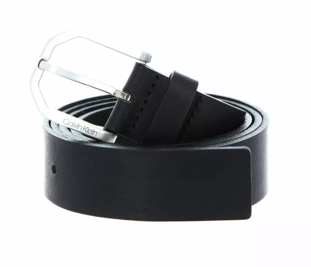 ceinture accessoire W90 33,12 Plus Klein Essential à CEINTURE PicClick Calvin EUR noir FR facettes MM - 35