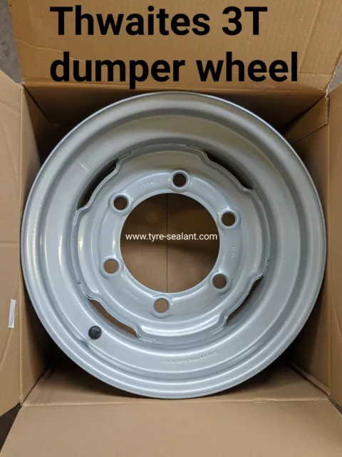 Thwaites Terex Benford compatible 3 ton dumper wheel