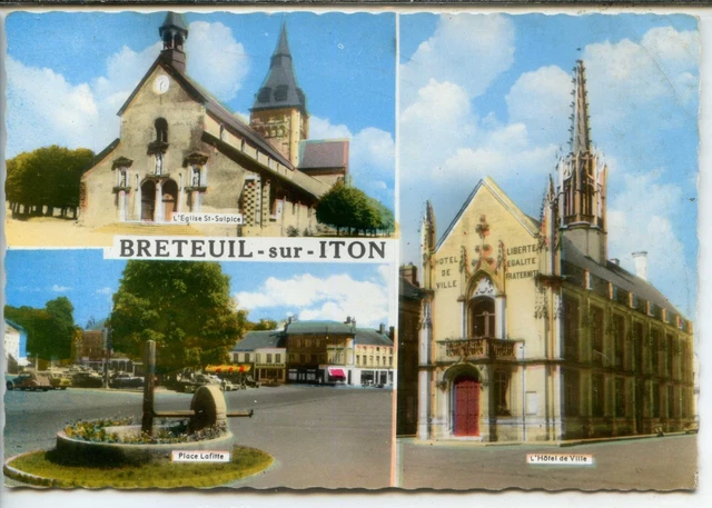 CP 27 Eure - Breteuil-sur-Iton - Multivues
