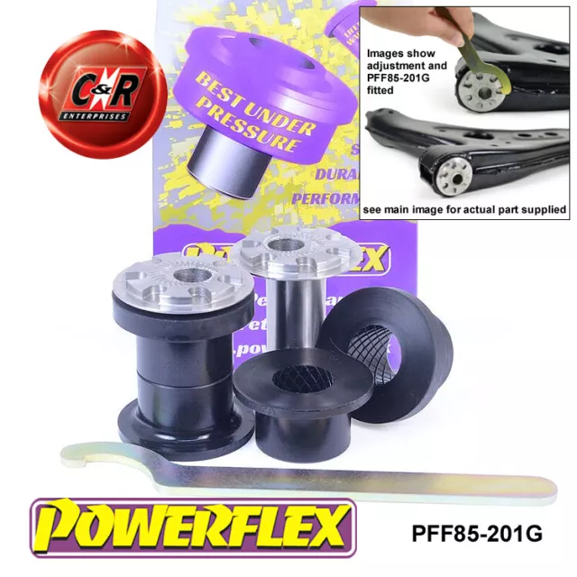 Powerflex Fr Fourche Frt 30mm Moyeu Carrossage pour Seat Cordoba 2 02-09