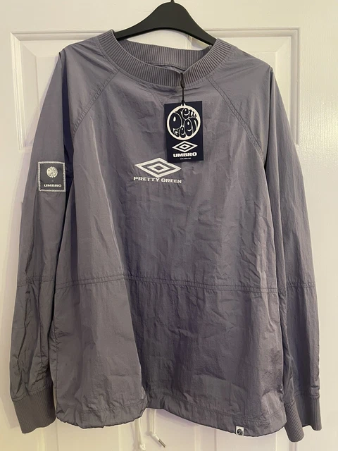 RARE LIAM GALLAGHER Umbro drill top Maine Road Pretty Green