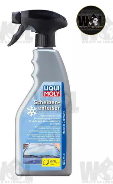 Liqui moly Car De-Icer Spray 500ML Melt Windscreen Ice Frost Snow Winter 6902