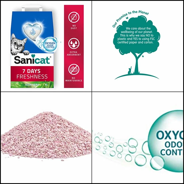 Sanicat 7 días aloe vera 4L, blanco mejor producto reino unido