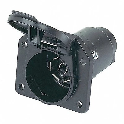 T-Connector: 7-Way, PVC, 14 ga_16 ga Wire Gauge, RV and Industrial Trailers