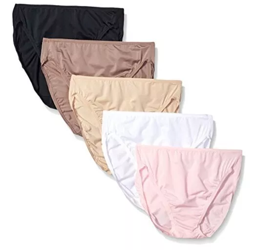WOMEN'S 5 PACK Microfiber Hi-Cut Panties 8 Assorted $39.95 - PicClick