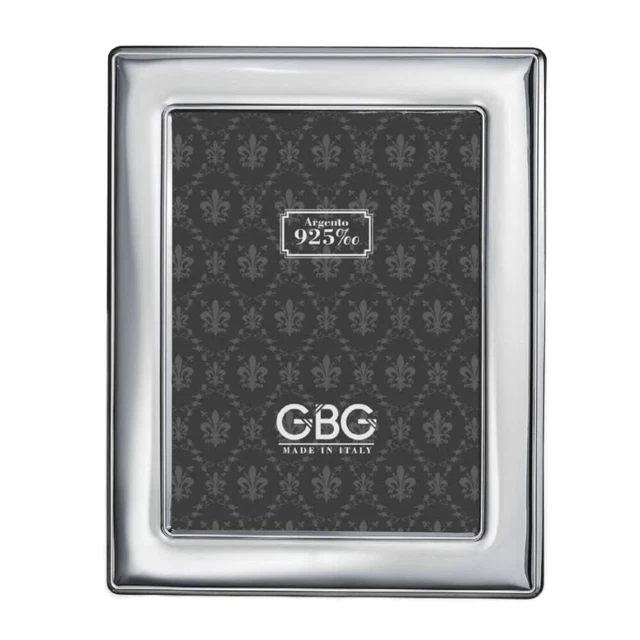 Cadre Photo Argent en Verre 13x18cm - Mariage, Bébé, Famille - Pailleté