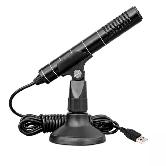 Microphone Condenser Microphones with Base Holder Mic Grip Handles 2m Cable