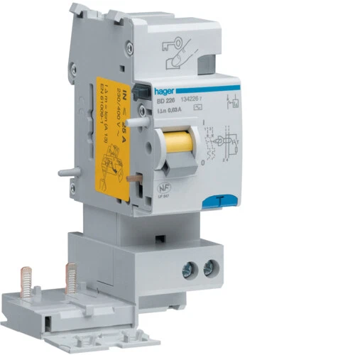 Bloc différentiel 2P 63A 1A type AC S