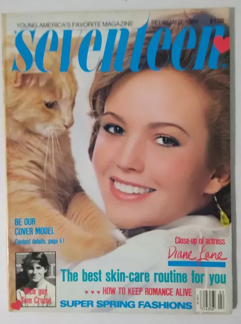 11/1984 SEVENTEEN magazine Anna Magnusson Martha Plimpton Princess Diana  RARE