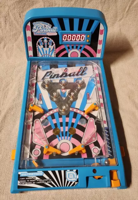 Juegos electrónicos de máquina de pinball de colección luces buje sonidos funciona probado