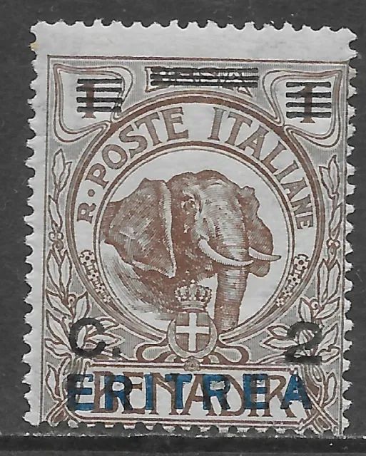 Italia Italy 1924 Colonie Eritrea Somalia soprastampati c2 Sa n.80 nuovo MH *