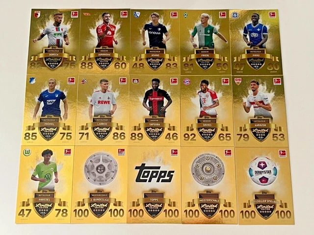 thumbnail image 2 of Topps Match Attax Bundesliga 2023/2024 – Complete 292 Base Card Set (+Puzzle) 2 of 6