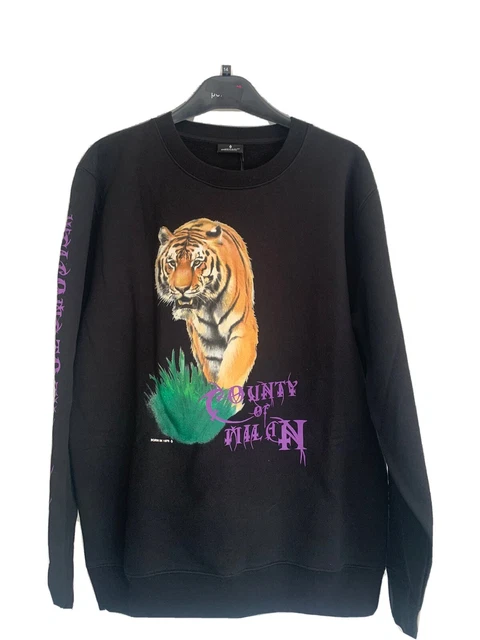 Marcelo burlon hotsell tiger sweatshirt