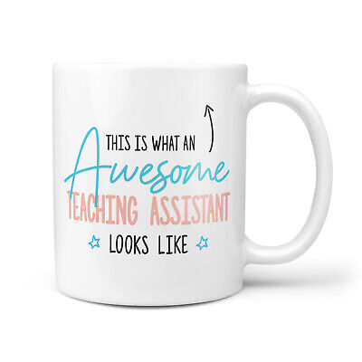 This Is What An Awesome TEACHING ASSISTANT Looks Like Gifts Gift Mug
