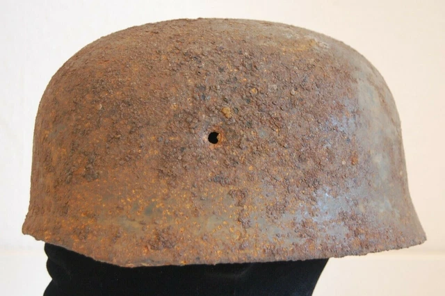 Stahlhelm M38 Fallschirmjäger Luftwaffe 100% orig. M38 German paratrooper helmet