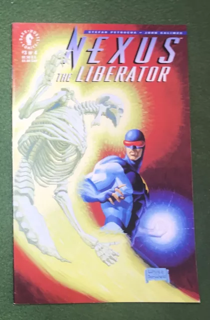 Nexus The Liberator #3 Dark Horse Comics Bronze Age Steve Rude Mike Baron vf/nm