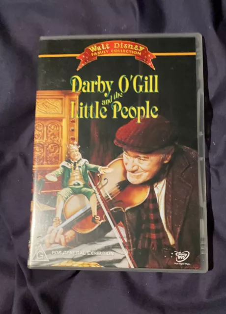 Darby O'Gill And The Little People (DVD, 1959) Walt Disney classic Sean Connery