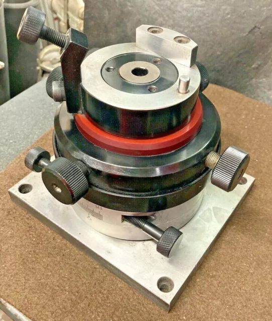 Machinist Tool Makers Fixture Jig Adjustable Tilting Pallet EDM Or Grinding Machinist Tool Makers Fixture Jig Adjustable Tilting Pallet EDM Or Grinding
