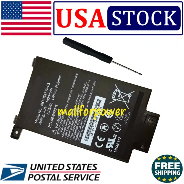 Battery 58-000008 58-008 For Amazon Kindle Paperwhite EY21 1st Generation 2012