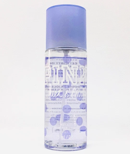 1 VICTORIA S SECRET Pink SWEET FLIRTY Body Spray Mist Travel