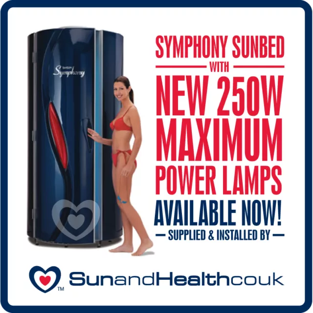 Tansun Symphony Stand up Sunbed Vertical Tanning Bed!