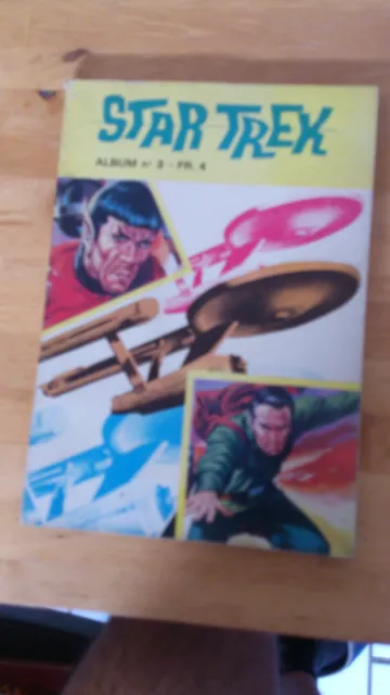 Star Trek Album N° 3/ 4 - 5 - 6 + N° 21 Magnus An 4000.