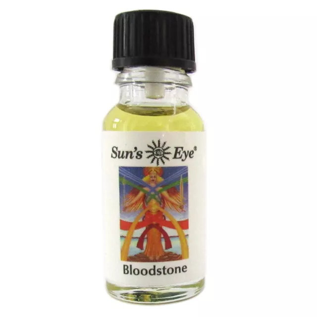 Bloodstone Oil by Sun's Eye 1/2 oz Bottle NEW Gemscents Scented Aroma Oil