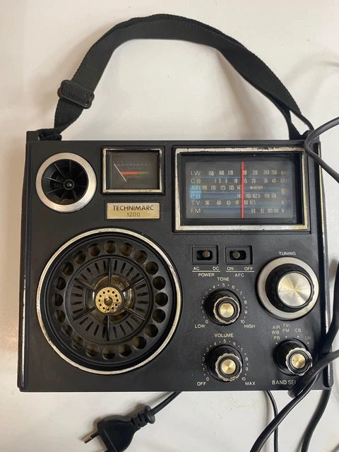 POSTE RADIO VINTAGE, Technimarc 1200, à reparer EUR 50,00 - FR