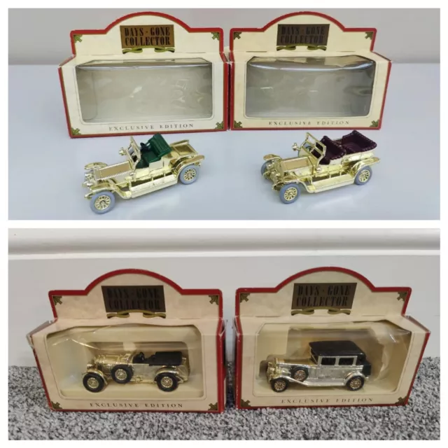LLEDO DAYS GONE Rolls Royce Gold 1st Edition Box Collectors Club