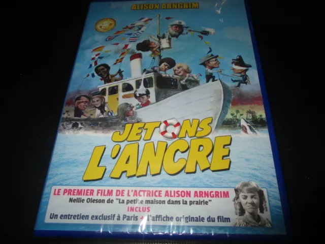 DVD NEUF "JETONS L'ANCRE" Alison ARNGRIM (de La petite maison dans la prairie)