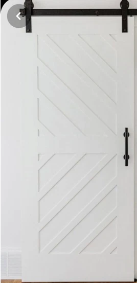 Rustic reclaimed lumber U choose size BARN door Farmhouse w/ rail system 2