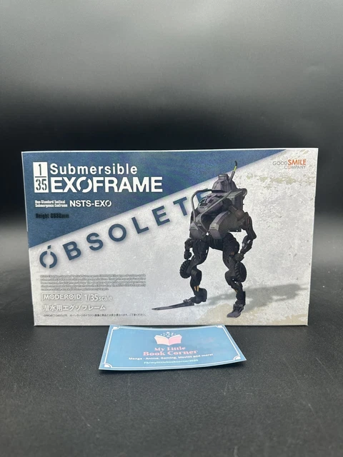 GOOD SMILE MODEROID 1/35 OBSOLETE Submersible EXOFRAME Kit w/ Tracking ...
