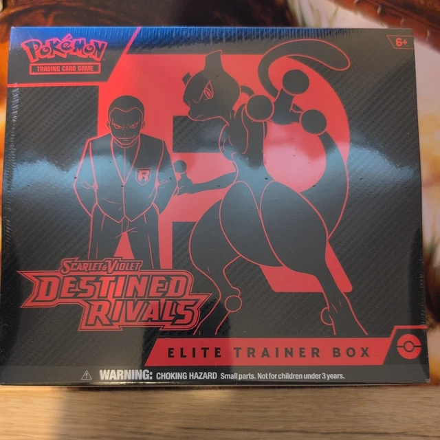 POKÉMON TCG SCARLET & Violet Destined Rivals Elite Trainer Box ETB ...