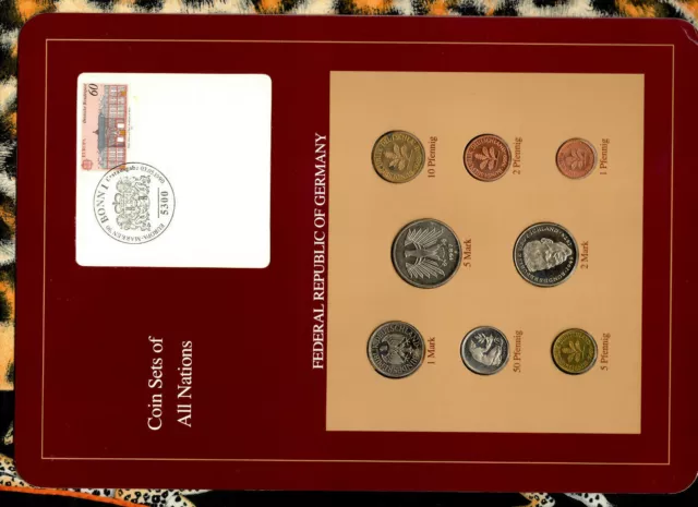 Coin sets of all nations Germany 1987-1990 UNC 5 Mark 1987 03.05.1990