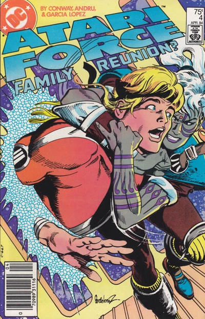 Atari Force #4 (Newsstand) FN; DC | we combine shipping