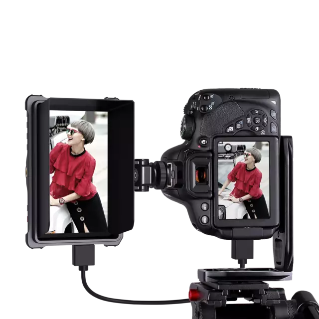 LILLIPUT T5 5" 4K HDMI2.0 on Camera DSLR Monitor 3D LUT Touch Screen IPS FHD