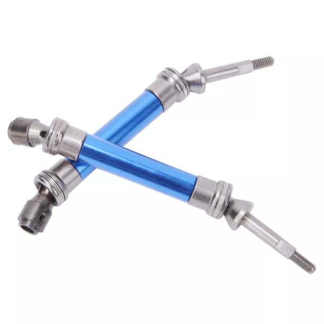Dark Blue Metal Rear CVD Drive Shaft Set Fit For Traxxas Slash 1/10 RC Car Ss