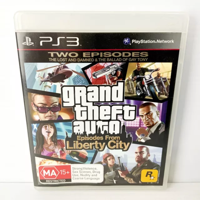 Grand Theft Auto - Episodes From Liberty City - Ps3 - ROCKSTAR