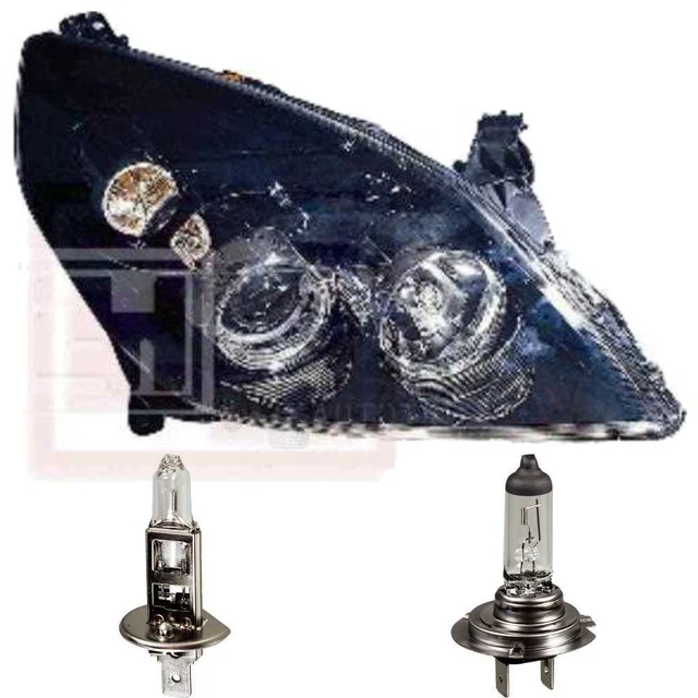 Headlight Right Opel Vectra C Year 06/05- >> H7 +H1 Headlight 1377449