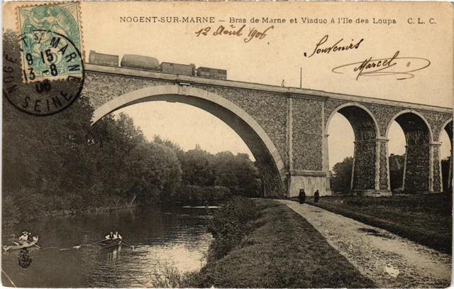 CPA Nogent Bras de Marne et Viaduc (1363316)
